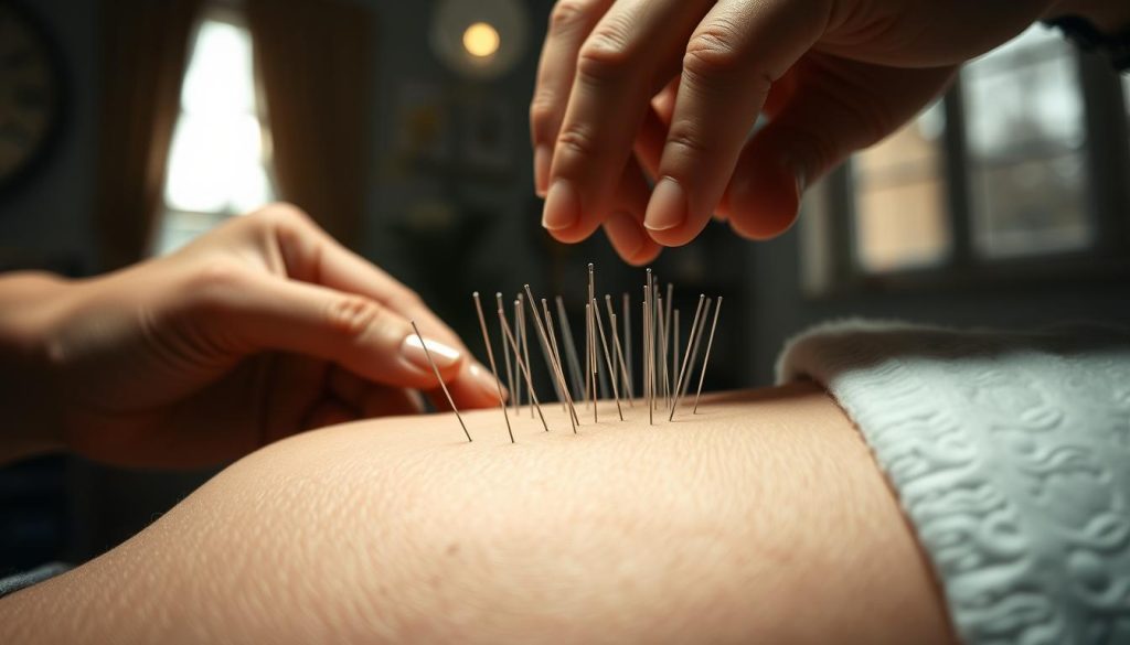 acupuncture piercing procedure