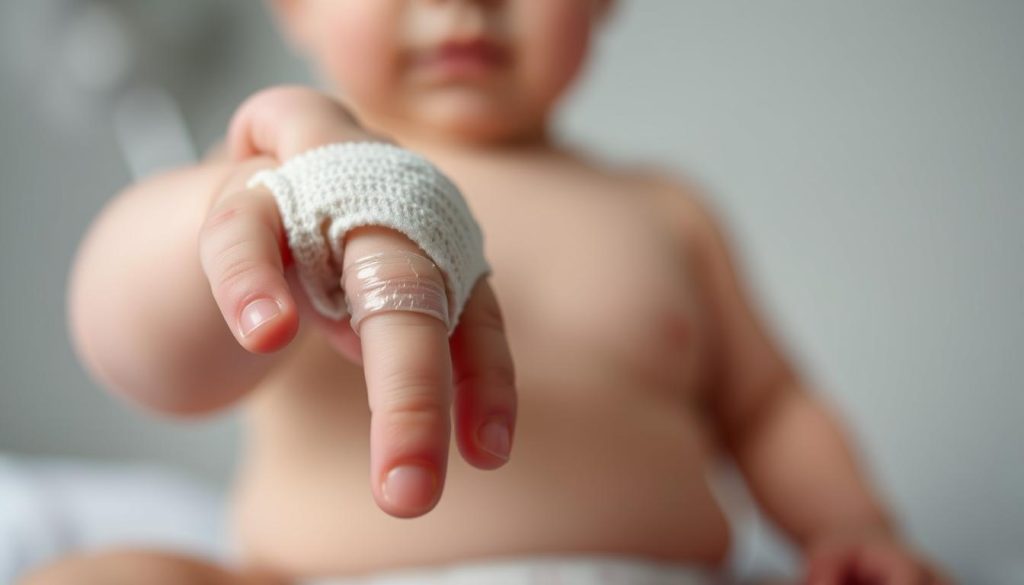 baby piercing complications